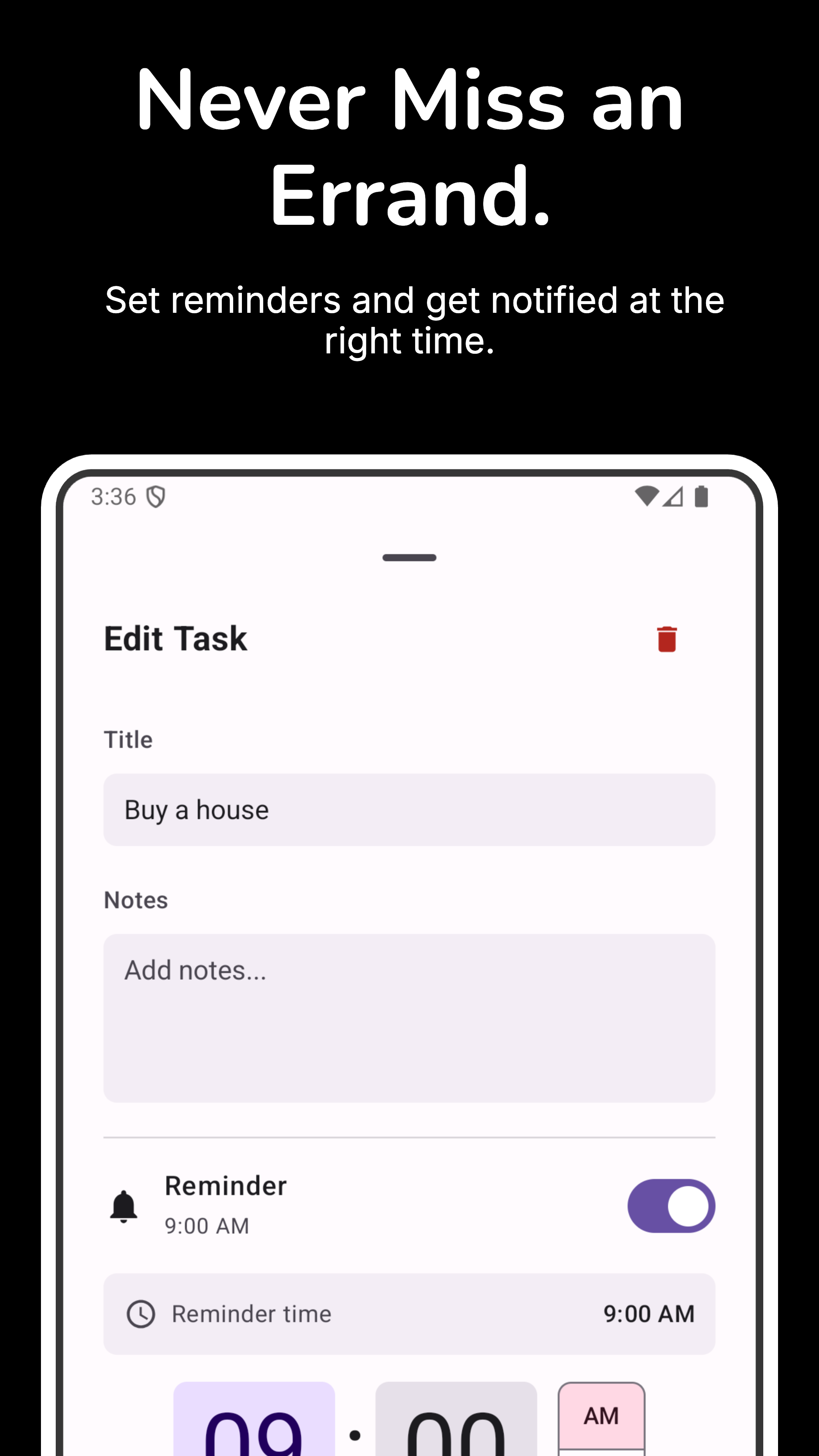 My Errands Screenshot 2